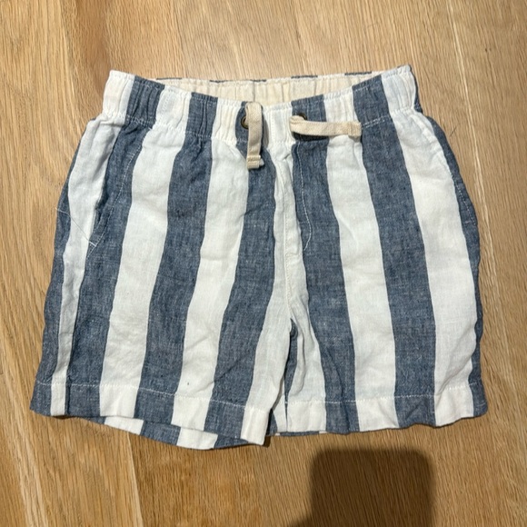 Boys linen drawstring shorts - Picture 1 of 2